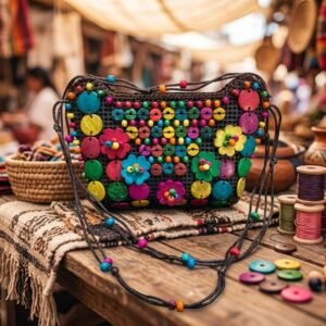 Home 👜 handmade beads purseÂ